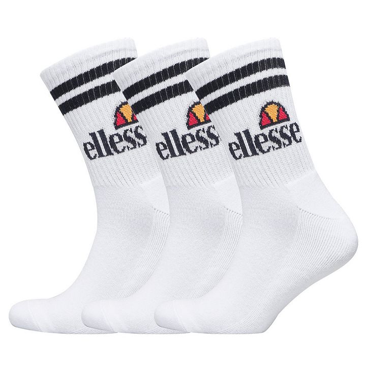 Ellesse Pullo Saa Socks 3P White